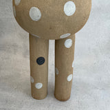 Two Legged "Pod" Vase in Spots - Tall - December 2023