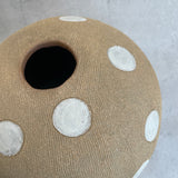 Two Legged "Pod" Vase in Spots - Tall - December 2023