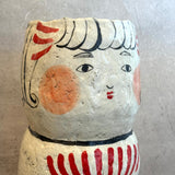 Kokeshi Vase / Sculpture - "Ferns" - XXL • serious PLAY