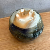 Moon Vase #03 - Wood Fired - Medium