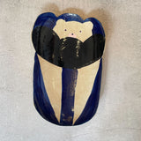 Black, Blue & White Animal Platters - "Near & Far" 2023