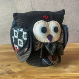 Japanese Owl Figure - Hand Stitched