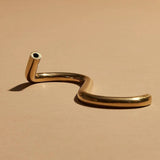 Incense Holder - Brass - Curved