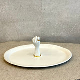 Oval Platter with Hand • 2023