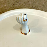 Oval Platter with Hand • 2023