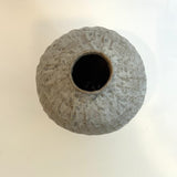 Amphora Vase #04 - Carved - White - Medium