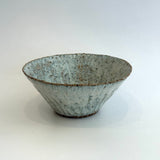 Breakfast Bowl #05 - Carved - Grey / Green