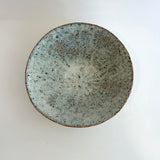 Breakfast Bowl #05 - Carved - Grey / Green