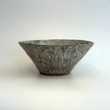 Breakfast Bowl #03 - Carved - White Wash