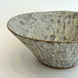 Breakfast Bowl #03 - Carved - White Wash