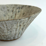 Breakfast Bowl #03 - Carved - White Wash