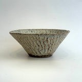 Breakfast Bowl #04 - Carved - White Wash