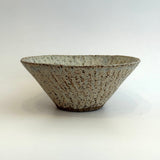 Breakfast Bowl #04 - Carved - White Wash