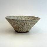 Breakfast Bowl #04 - Carved - White Wash