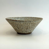 Breakfast Bowl #04 - Carved - White Wash