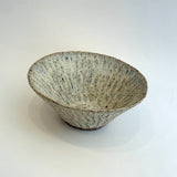 Breakfast Bowl #04 - Carved - White Wash