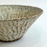 Breakfast Bowl #04 - Carved - White Wash