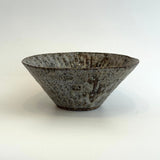 Breakfast Bowl #06 - Carved - Dark Brown