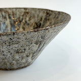 Breakfast Bowl #06 - Carved - Dark Brown