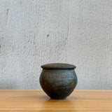 Canister - Wooden Lid - Non-Glazed • Feb25
