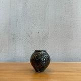 Bud Vase - Black-Glazed • Feb25