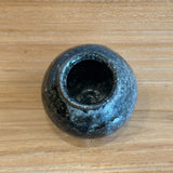 Bud Vase - Black-Glazed • Feb25
