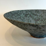 Flower Bowl #04 - Green Speckle
