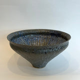 Deep Bowl - Dappled Green / Blue