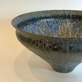 Deep Bowl - Dappled Green / Blue