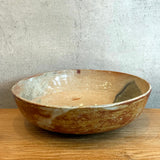 Salad Bowl #04 - Shino Glaze - Large
