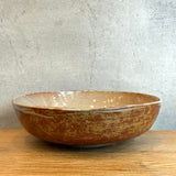 Salad Bowl #04 - Shino Glaze - Large