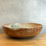 Salad Bowl #04 - Shino Glaze - Large