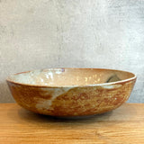 Salad Bowl #04 - Shino Glaze - Large