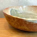 Salad Bowl #04 - Shino Glaze - Large