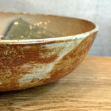 Salad Bowl #04 - Shino Glaze - Large