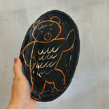 "Disco Bear" Plate - Medium #02 • Feb25