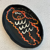 "Disco Bear" Plate - Medium #01 • Feb25
