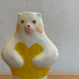 "Yellow Swimware Bear" Vase • Feb25
