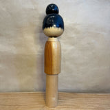 Vintage Kokeshi #082 - "Top Knot"