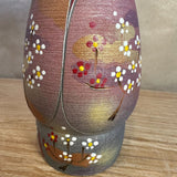 Vintage Kokeshi #081 - "Red & White Flowers"