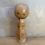 Vintage Kokeshi #080 - "Flower Kimono"