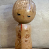 Vintage Kokeshi #080 - "Flower Kimono"