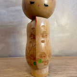 Vintage Kokeshi #080 - "Flower Kimono"