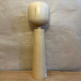 Vintage Kokeshi #084 - "White Flower"