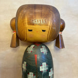 Vintage Kokeshi #085 - "Pig Tails"
