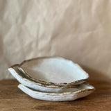 "Shiro" Leaf Shaped Plate - Small