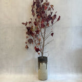 "SOH" Cylinder Vase - Bronze Drip - XXL • Apr25