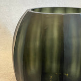 "Aura" Glass Vase - Moss - Large