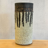 "SOH" Cylinder Vase - Bronze Drip - XXL • Apr25