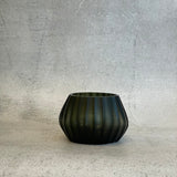 "Aura" Glass Vase - Moss - Small